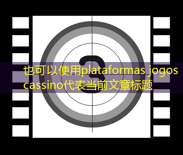 plataformas jogos cassino