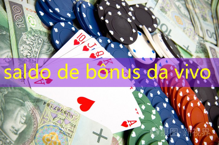 saldo de bônus da vivo