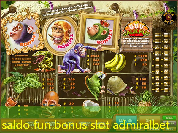 saldo fun bonus slot admiralbet